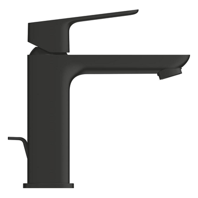 Grohe Cubeo Wastafelmengkraan - M-size - uitloop 11.6cm - opbouw - zwart mat