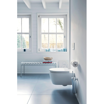 Duravit Starck T Borstelgarnituur - wandmodel - 43.5x8cm - chroom