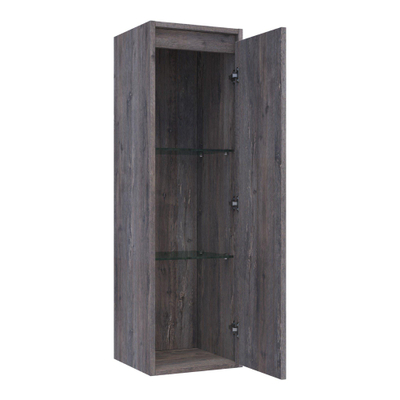 BRAUER Adore badkamerkast - 120x35x35cm - met 1 deur greeploos rechtsdraaiend Driftwood