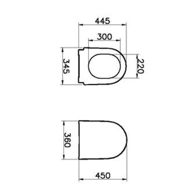 Vitra Nest closetzitting met deksel met softclose en quick release wit