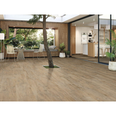 Cifre Ceramica Nebraska wand- en vloertegel - 30x120cm - Rechthoek - 10.5mm - gerectificeerd - Houtlook - Nebraska Elm