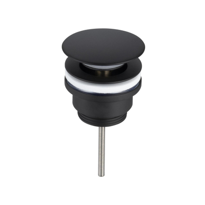 FugaFlow Eccelente Sobrado Badkamer klikwaste afvoerplug geborsteld RVS PVD