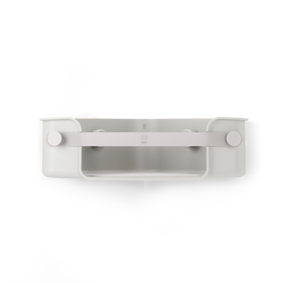 Umbra Flex douchemand - 30x19x9cm - hoekmontage - zelfklevend - ABS Grijs