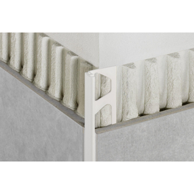 Schluter Jolly Dec.prof.L=250 H=8 Zuiver wit