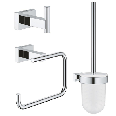 GROHE Essentials Cube accessoireset 3 in 1 chroom