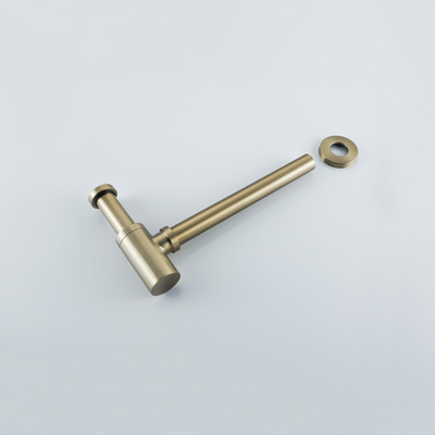 Verlaagd sifon geborsteld messing OUTLETSTORE