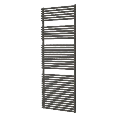 Plieger Florian Nxt M designradiator dubbel horizontaal met middenaansluiting 1710x500mm 1161W zwart