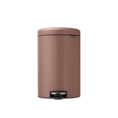 Brabantia NewIcon Pedaalemmer - 20 liter - kunststof binnenemmer - satin taupe