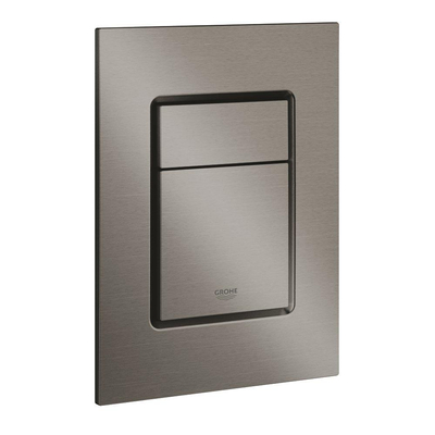 GROHE Skate cosmopolitan 2-knops S-size bedieningsplaat hard graphite geborsteld OUTLETSTORE