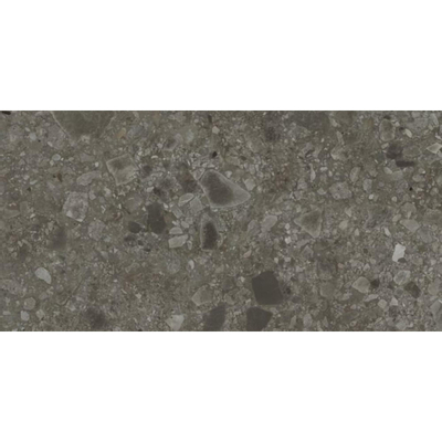 SAMPLE Baldocer Cerámica Vloer- en wandtegel Nover Black Gerectificeerd Terrazzo Mat zwart