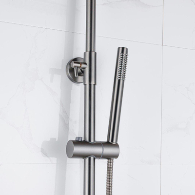 Fortifura Calvi Thermostatische Regendouche (compleet) - Geborsteld Gunmetal PVD TWEEDEKANS