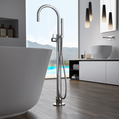 Hotbath Buddy Staande Badmengkraan chroom SHOWROOMMODEL