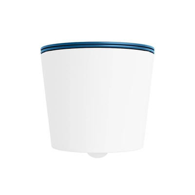 MONDIAZ LAVIE wandclosetpack - 36x53cm - diepspoel - rimless - Talc (offwhite) - softclose - quick-release - toiletzitting - Jeans (blauw)