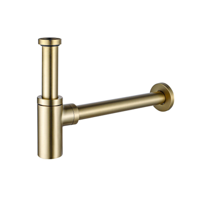 Sawiday Uni sifon Geborsteld Messing PVD (Goud) -beschadigd- OUTLET UDEN