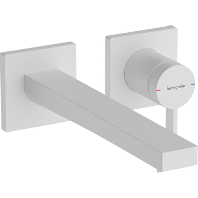 Hansgrohe Tecturis Wastafelkraan Inbouw - mengkraan - eengreeps - 22.5cm uitloop - wit