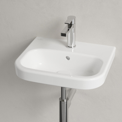 Villeroy & Boch Architectura fontein 45x38cm met kraangat met overloop wit