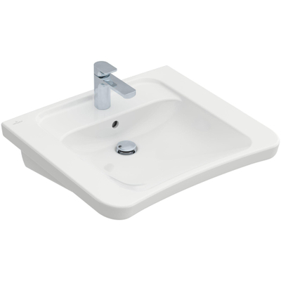Villeroy & Boch Omnia Architectura Vita wastafel 65x54.5cm met kraangat en overloop ceramic+ wit