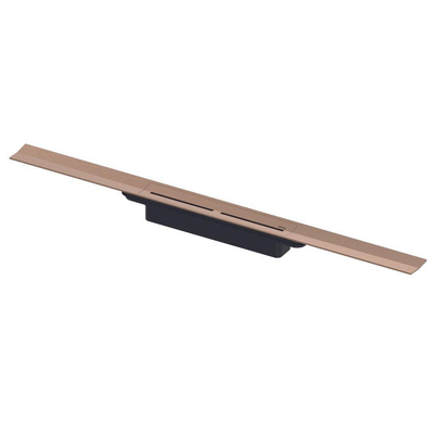 Tece DrainProfile doucheprofiel 80cm inkortbaar brushed red gold