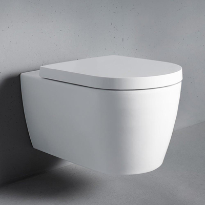 Duravit ME by Starck WC-zitting - 43.8x37.4x4cm - compact - softclose - quickrelease - zijdemat wit