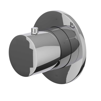 IVY Bond Afbouwdeel - 3-weg - stop-omstel - symmetry - rond rozet - Chroom