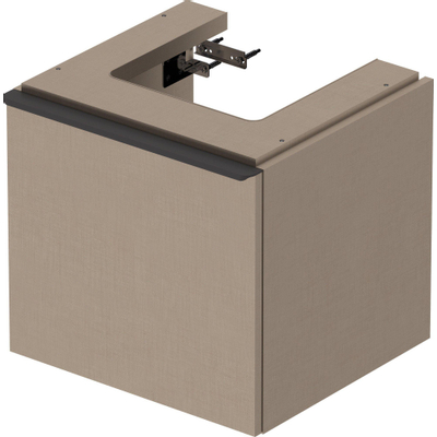 Duravit D-Neo wastafelonderkast 48.4x44x44.2cm 1 lade Linnen Mat