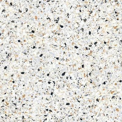 Paul & Co Ceramiche Terrazzo vloertegel - 25x25cm - 14mm - Vierkant - Casale graniglia bianco mat