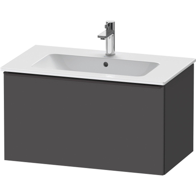 Duravit D-Neo wastafelonderkast 81x44x46.2cm 1 lade Grafiet Mat