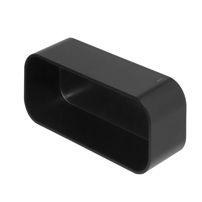 Tiger 2 Store Wandrekje/Douchemandje 25cm Zwart