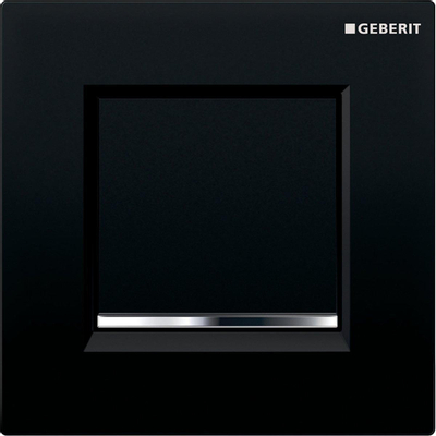 Geberit Type 30 urinoir bedieningsplaat zwart chroom zwart