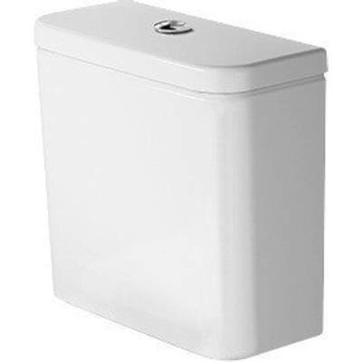 Duravit No.1 reservoir met binnenwerk aansluiting links en rechts 35.5x39x17cm Hoogglans Wit