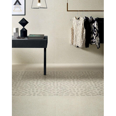 SAMPLE Ceramiche Coem Vloer- en wandtegel Terrazzo Mini Caolino Gerectificeerd Vintage Mat Beige