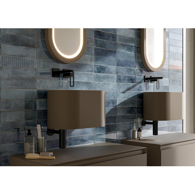 Cifre Cerámica Mussa Voor wandtegel - 30x7.5cm - 8mm - Blauw