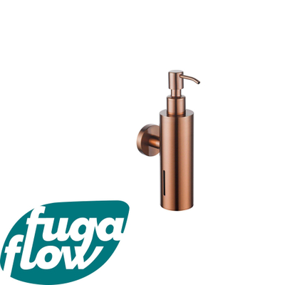FugaFlow zeepdispenser - wand - rond - koper -