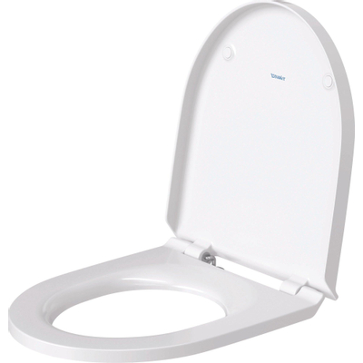 Duravit DuraStyle Basic WC-zitting 37.3x43x4.3cm Kunststof wit Glanzend