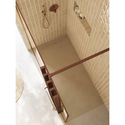 Riho ISOLA Douchebak - 120x80x3cm - mat pebble grey