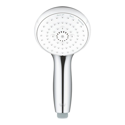 GROHE New Tempesta handdouche met 3 straalsoorten Ø10cm 9.5L/min. chroom/wit