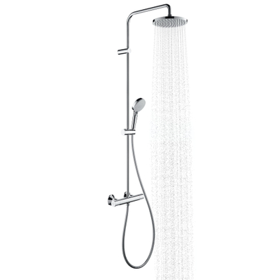 Hansgrohe Vernis Blend showerpipe met thermostaat mat zwart