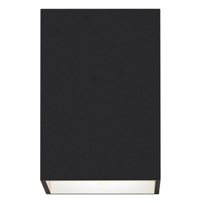 Astro Oslo 100 wandlamp LED 3W 3000K zwart 7x10x10cm IP65 aluminium A