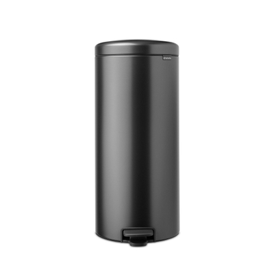 Brabantia NewIcon Pedaalemmer - 30 liter - kunststof binnenemmer - confident grey