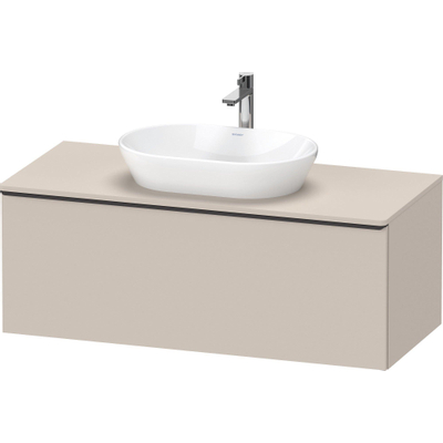 Duravit D-Neo wastafelonderkast 120x45.9x55cm 1 lade Taupe Mat