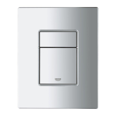 GROHE Even bedieningspaneel dual flush 2 knops chroom OUTLET