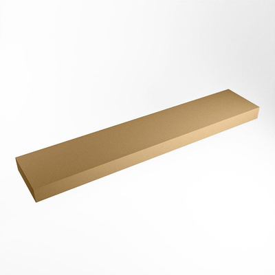 Mondiaz TOP 41 Vrijhangend Topblad - 210x41x12cm - geschikt voor waskom - Solid surface - Oro