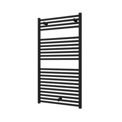 Plieger Vulcano EL elektrische radiator - Nexus zonder thermostaat - 111.1x60cm - 600 watt - donkergrijs structuur