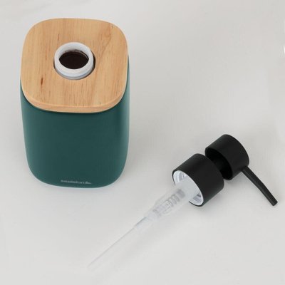 Sealskin Mind Zeepdispenser 200 ml vrijstaand Donkergroen