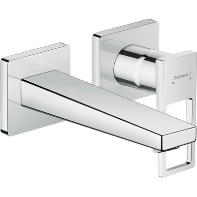Hansgrohe Metropol afdekset wand wastafelkraan uitloop 165 chroom