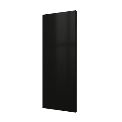 Plieger Perugia designradiator verticaal middenaansluiting 1206x456mm 549W antraciet metallic