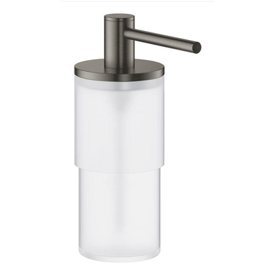 GROHE Atrio Zeepdispenser - 160ml - staand - rond - brushed hard graphite
