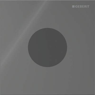 Geberit type 40 urinioir bedieningsplaat - batterij - rond - lava