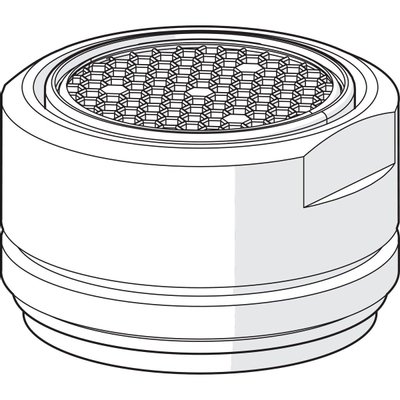 Hansa Straalregelaar M24X1 Chroom