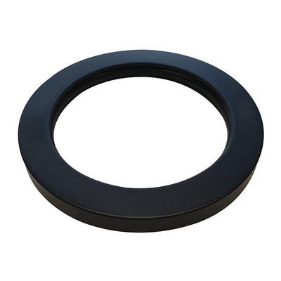 Wiesbaden Caral rozet voor inbouw kraangedeelte mat zwart